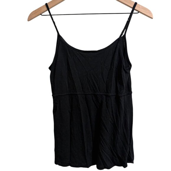 Y2K Mossimo Babydoll Modal Tank Black Size Medium - Picture 3 of 4